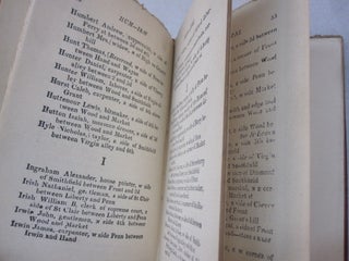 The Pittsburgh Directory for 1815, Containing the Names, Professions and Residence of the heads of Families and Persons in Business in the Borough of Pittsburgh, with an Appendix containing a variety of useful information.