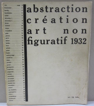 Item #53746 abstraction création art non figuratif 1932