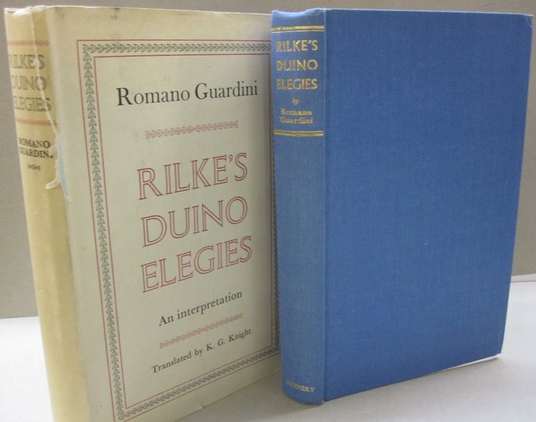 Item #54147 Rilke's Duino Elegies An Interpretation. Romano Guardini.