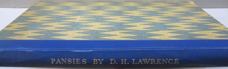 Item #54506 Pansies. D. H. Lawrence.