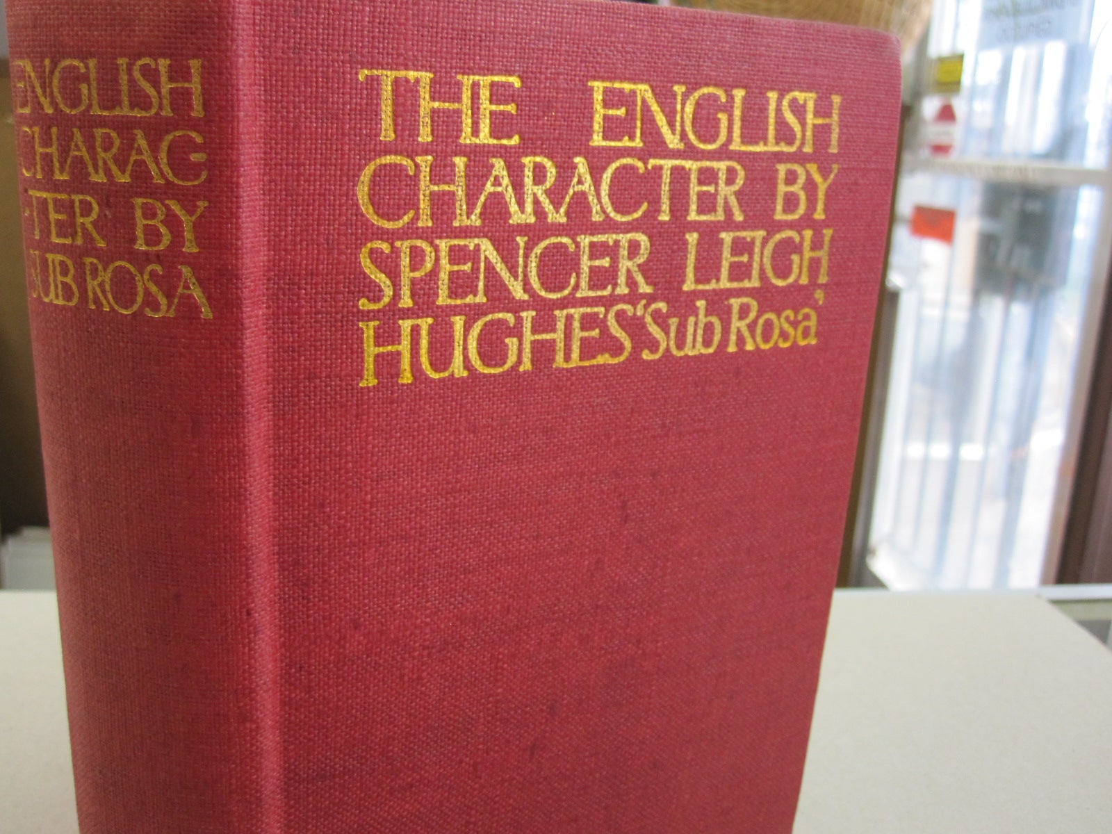 The English Character | Spencer Leigh Hughes Sub Rosa