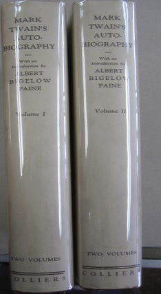 Mark Twain's Autobiography in two volumes.