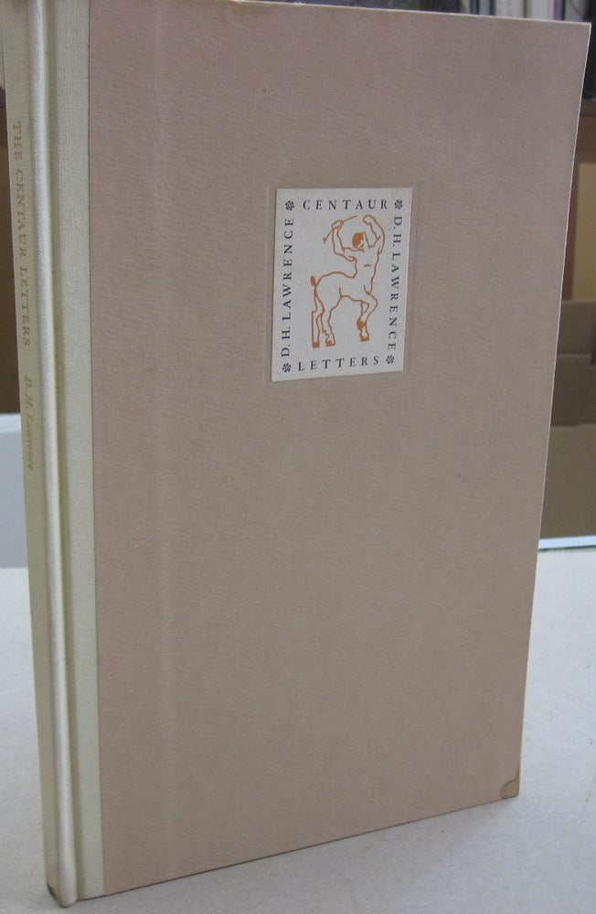 Item #55271 The Centaur Letters. D. H. Lawrence, Edward D. McDonald, introduction.