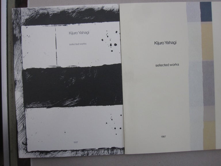 Item #55323 Kijuro Yahagi Selected Works. Kijuro Yahagi.