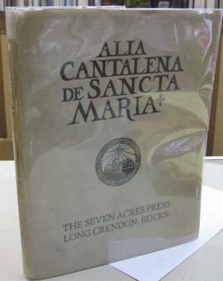 Item #55448 Alia Cantalena de Sancta Maria. John Awdlay