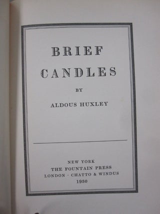 Brief Candles.