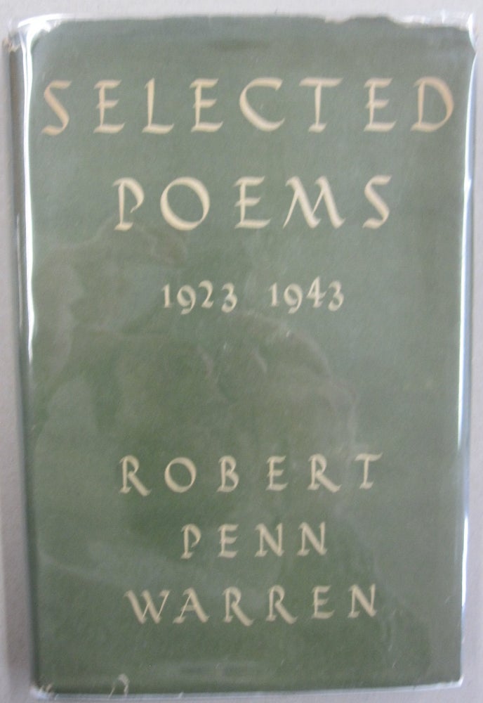 Item #55587 Selected Poems 1923-1943. Robert Penn Warren.
