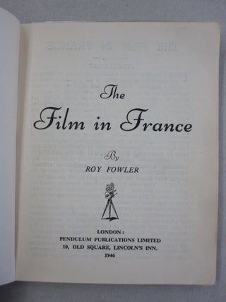 Film in France.
