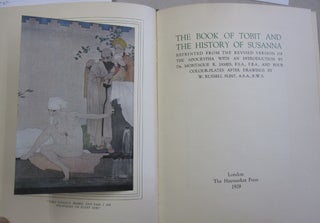 The Book of Tobit and the History of Susanna; Reprinted from the Revised Version of teh Apocrypha