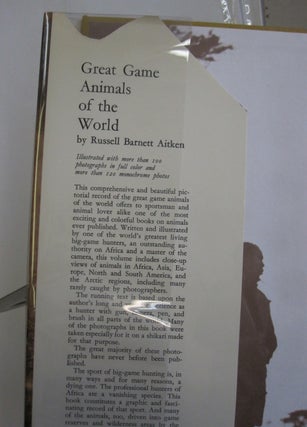 Great Game Animals of the World Signed.
