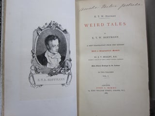 Weird Tales in Two Volumes Howard Wandrei association copy.
