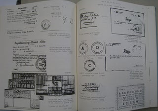 Handbook of the Mail in the Concentration Camps 1933 - 1945 and Related Material A Postal History.