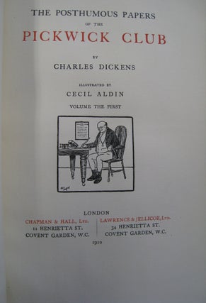 The Posthumous Papers of the Pickwick Club 2 volume set.