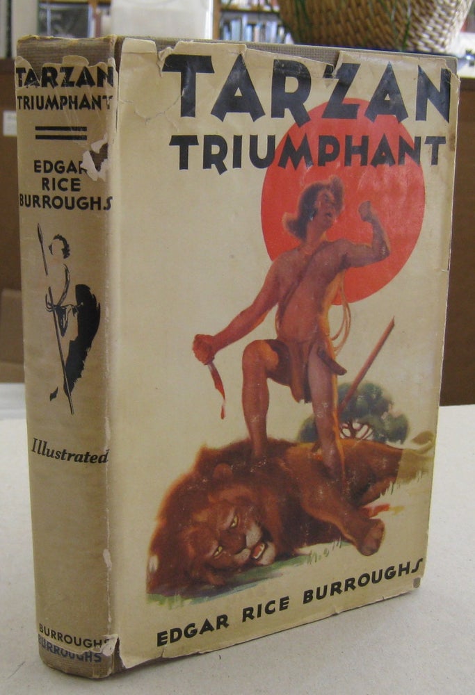 Item #56433 Tarzan triumphant. Edgar Rice Burroughs.