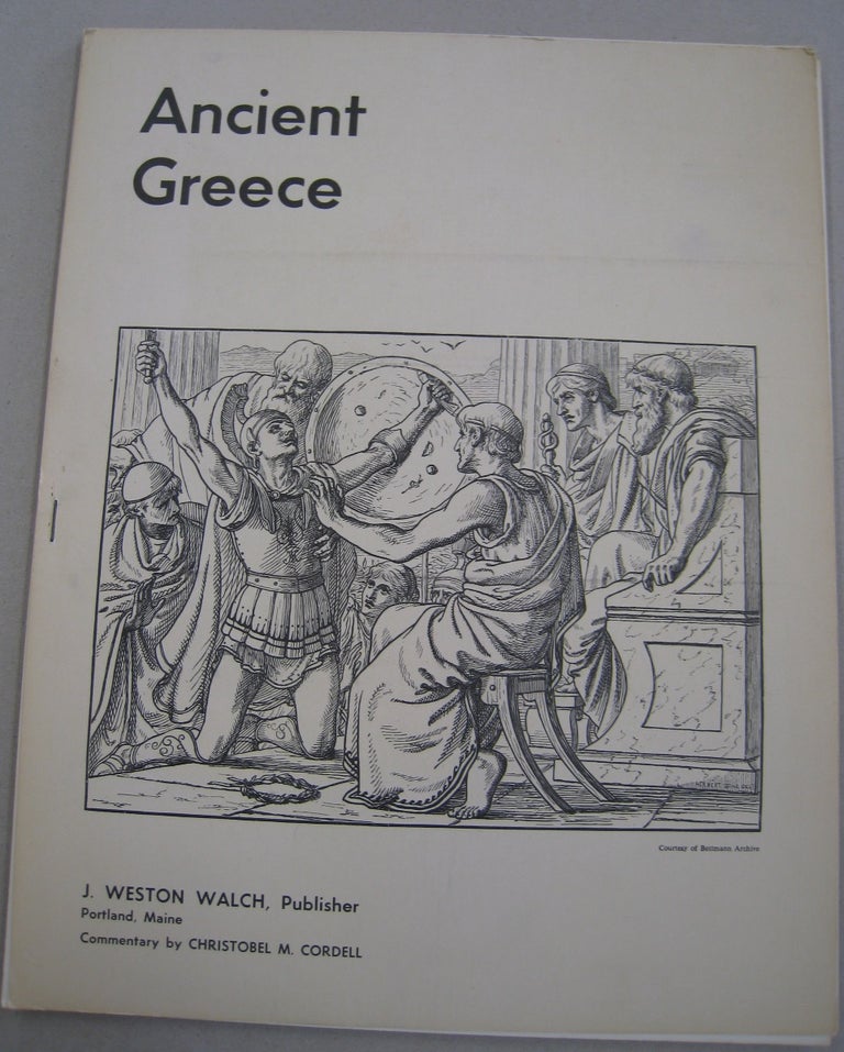 Item #56543 Ancient Greece [Posters]. Christobel M. Cordell.