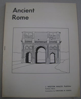 Item #56544 Ancient Rome [Posters]. Christobel M. Cordell