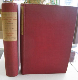 Item #56574 The Letters of Charles and Mary Lamb; Two Volume Set. E V. Lucas