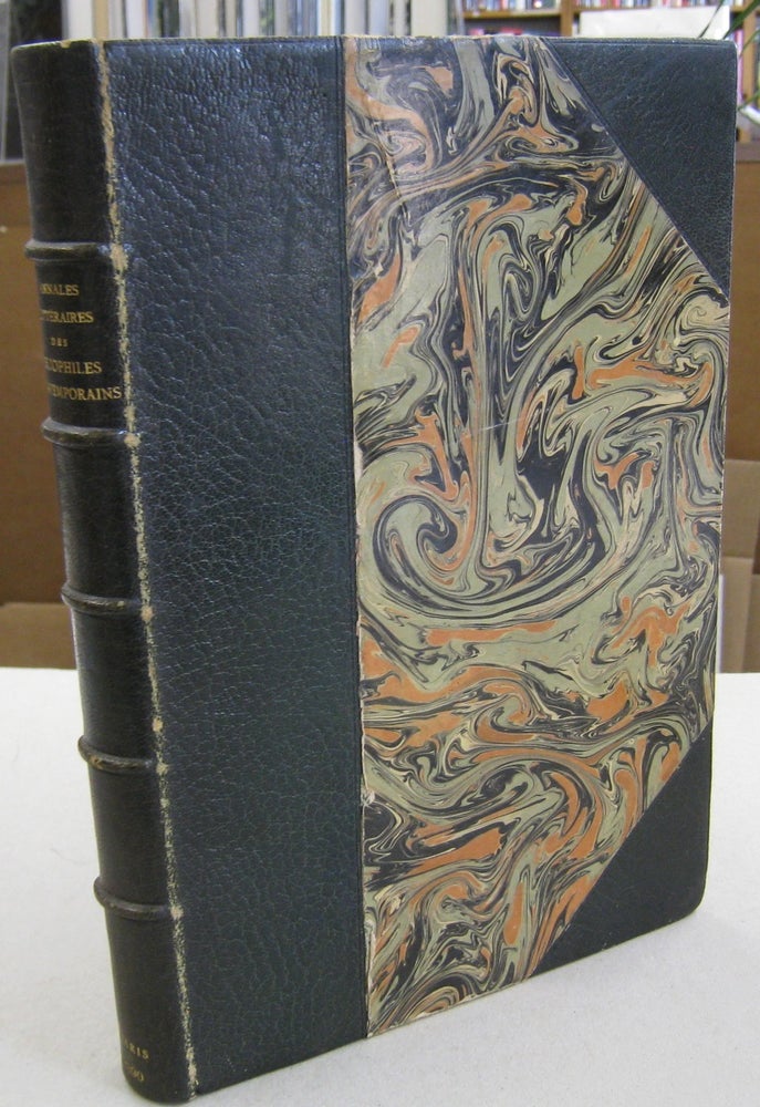Item #56828 Annales Litteraires Publication Collective des Bibliophiles Contemporains Pour 1890. Academie des Beaux-Livres.