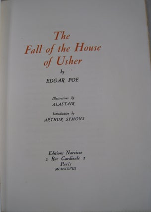 The Fall of the House of Usher.
