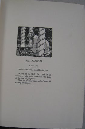 Selections from the Koran of Mohammed.