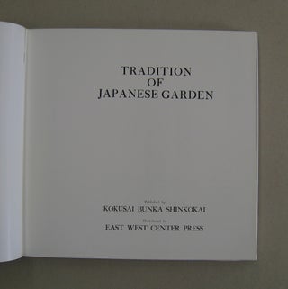 Tradition of Japanese Garden.