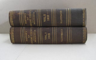 History of Wright County Minnesota two volumes.
