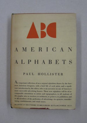 Item #58211 American Alphabets. Paul Hollister