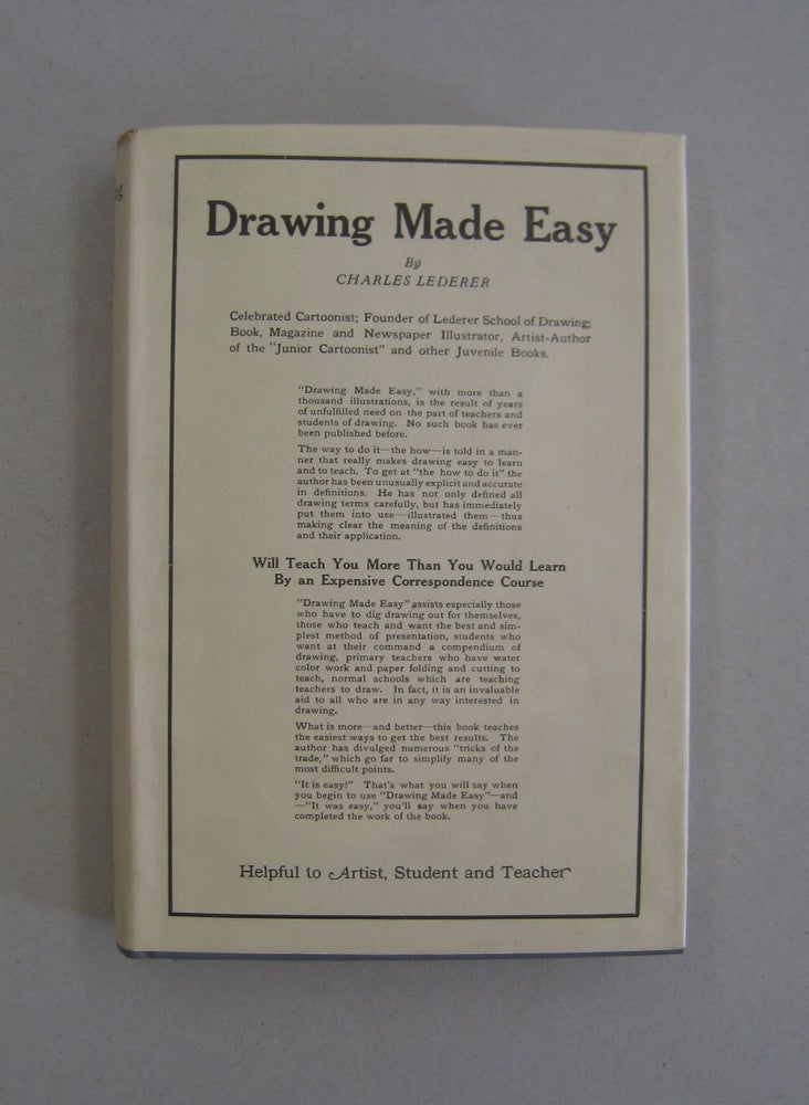 Item #58486 Drawing Made Easy; A Book that can Teach you how to Draw. Charles Lederer.
