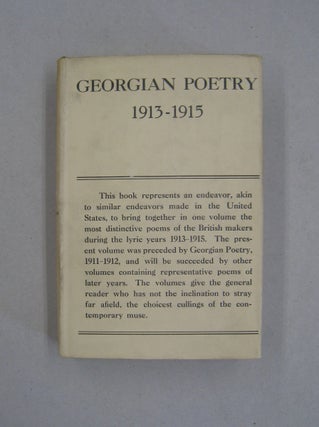 Item #58913 Georgian Poetry 1913-1915