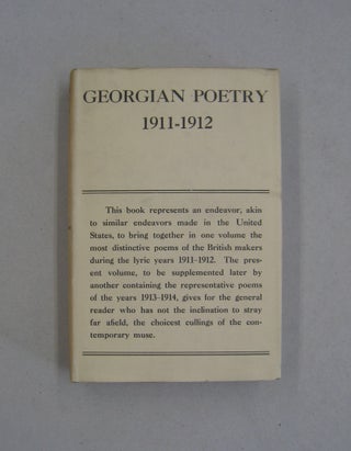 Item #58914 Georgian Poetry 1911-1912