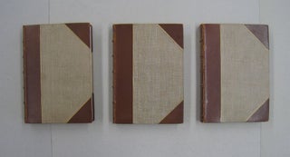 Item #58927 Modes & Manners of the Nineteenth Century in Three volumes. Oskar Fischel, Max von Boehn