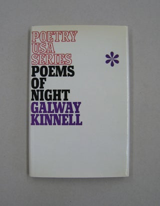 Item #59182 Poetry USA Series Poems of Night. Galway Kinnell