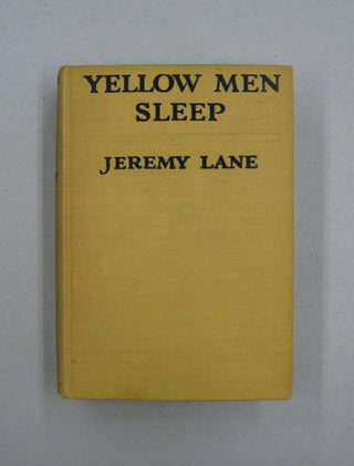 Item #59188 Yellow Men Sleep. Jeremy Lane