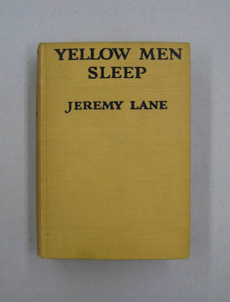 Item #59188 Yellow Men Sleep. Jeremy Lane.