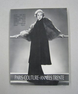 Item #59735 Paris-Couture-Annees Trente. Guillaume Garnier
