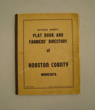 Item #59857 Official County Plat book and Rural Directory of Houston County, Minnesota