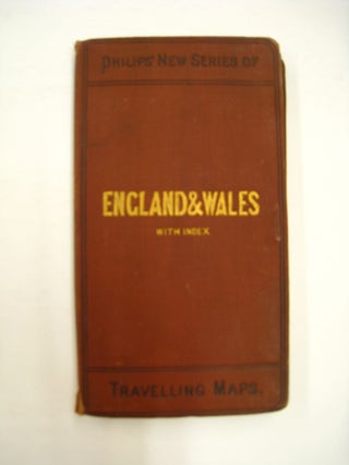 Item #60130 ENGLAND AND WALES, WITH INDEX, PHILIPS' COMPANION MAPS FOR TOURISTS AND TRAVELLERS....