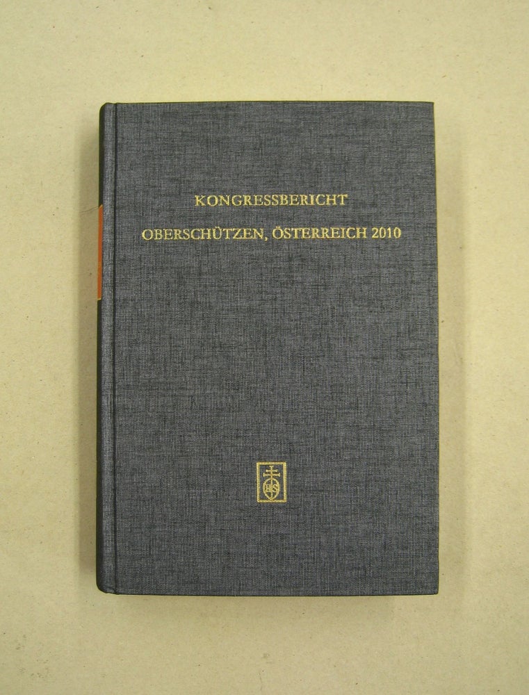 Item #60157 Kongressbericht Oberschutzen, Osterreich 2010. Bernhard Habla.