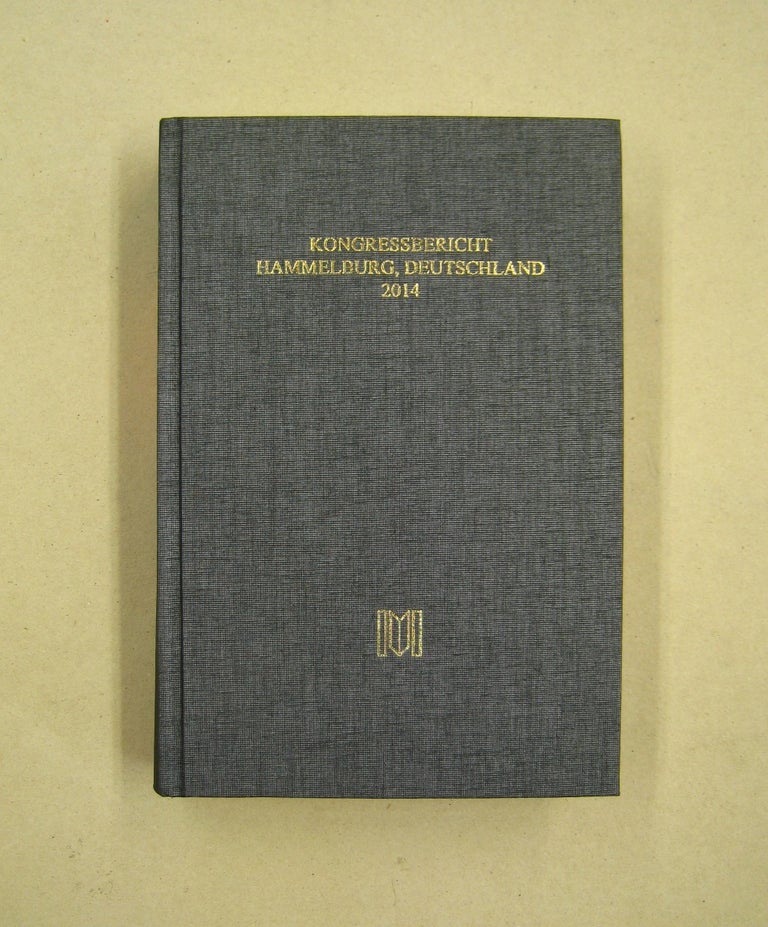 Item #60162 Kongressbericht Hammelburg 2014. Bernhard Habla.