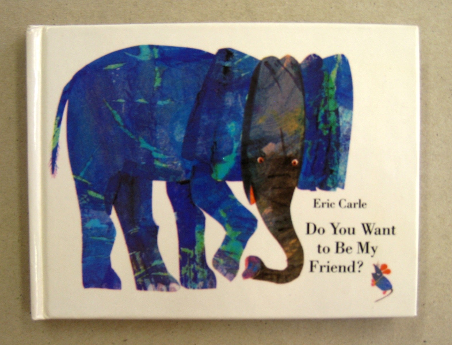 Do You Want to Be My Friend SIGNED | Eric Carle | First miniature edition 9th printing