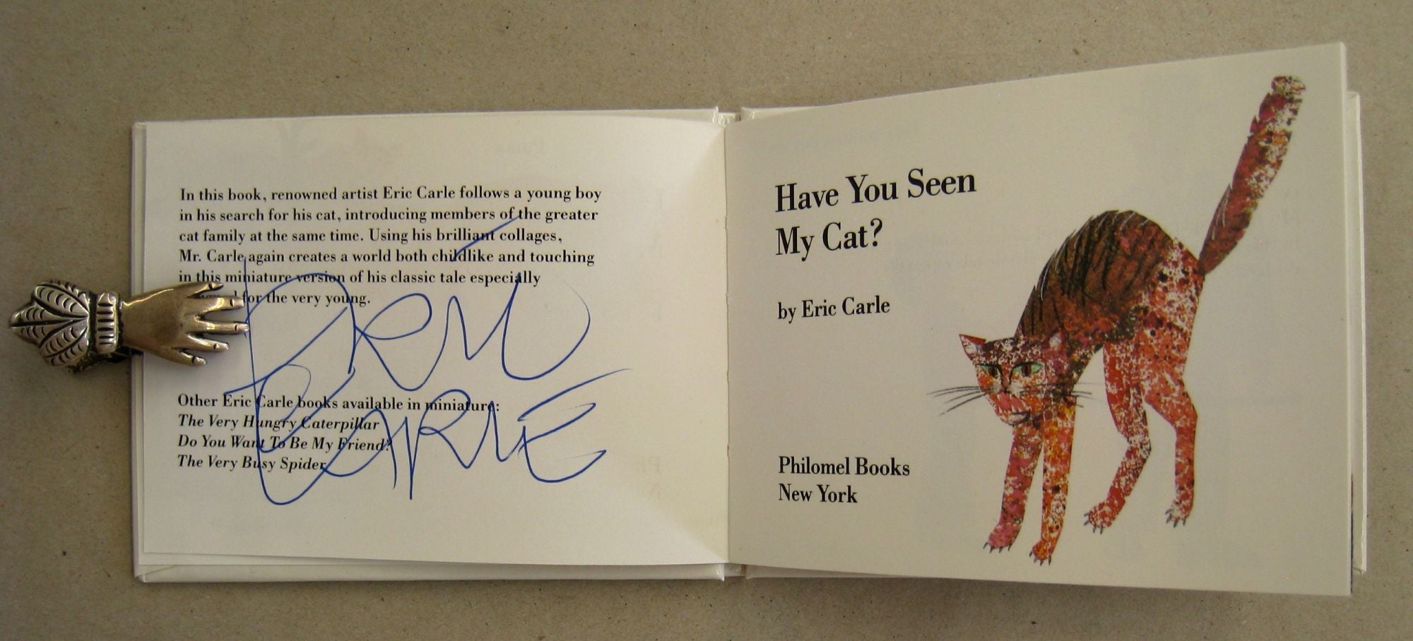 Have you Seen My Cat SIGNED, Eric Carle