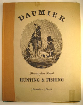 Item #60382 Honore Daumier Hunting & Fishing Twenty-Four Lithographs. Honore Daumier