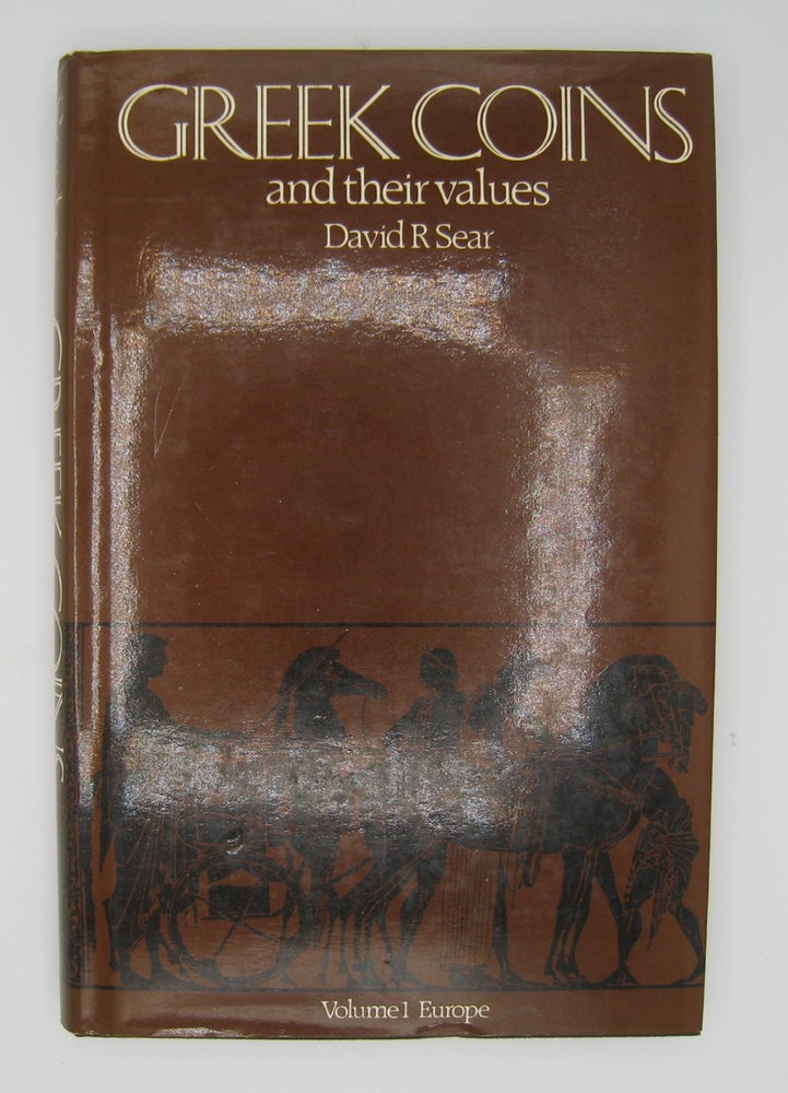 Item #60422 Greek Coins and their Values Volume I Europe. David R. Sear.