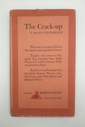 Item #60921 The Crack-Up. F Scott Fitzgerald and, Edmund Wilson