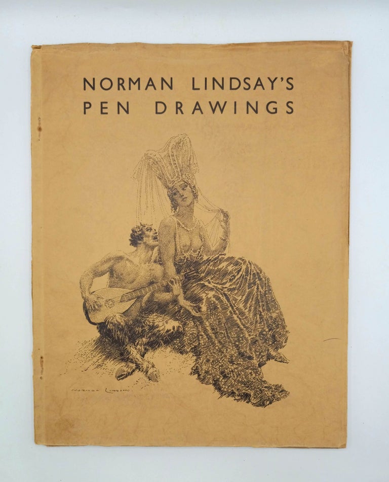 Item #60963 Norman Lindsay's Pen Drawing.