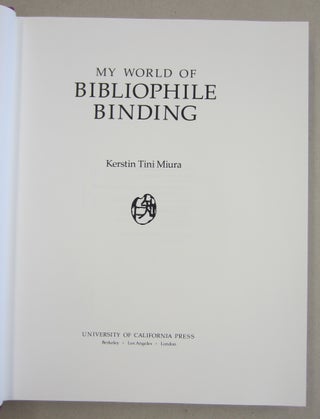 My World of Bibliophile Binding.