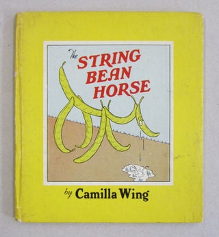 Item #61511 The String Bean Horse. Camilla Wing