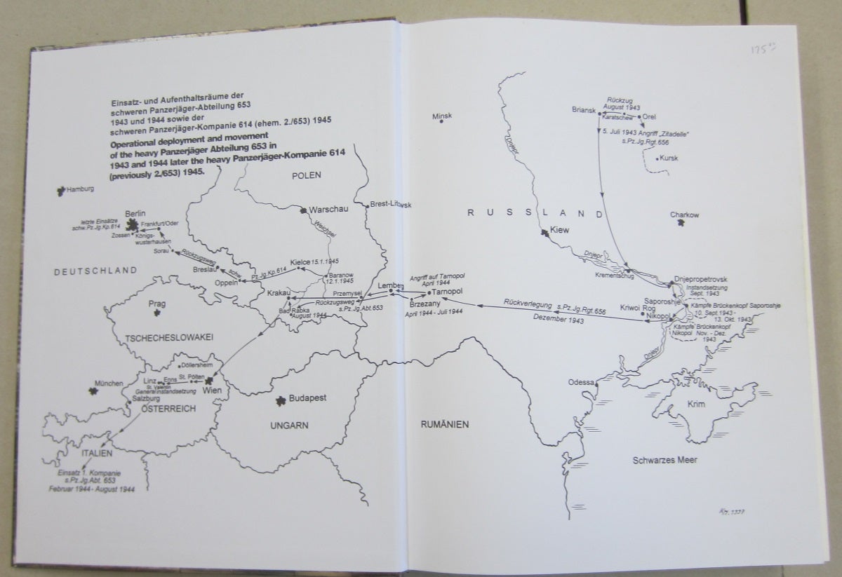 Combat History of Schwere PanzerjÃ¤ger Abteilung 653: Formerly the
