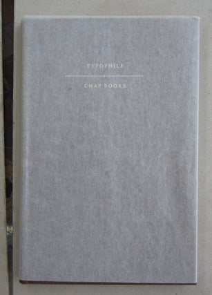 Item #62369 Bibliography of the Typophile Chap Books 1935-1992. Charles B. Brannis John F. Rathe