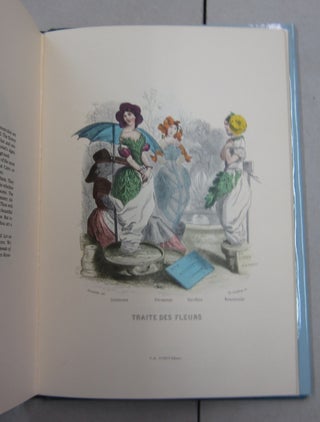 The Court of Flora Les Fleurs Animees The Engraved Illustrations of J. J. Grandville.